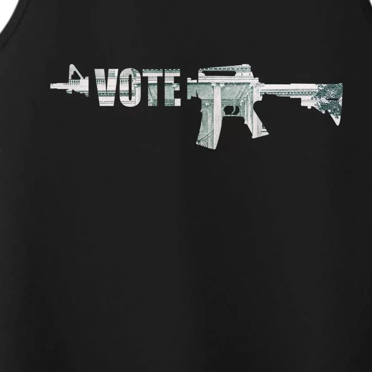 Vote Guns Performance Tank