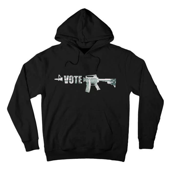 Vote Guns Tall Hoodie