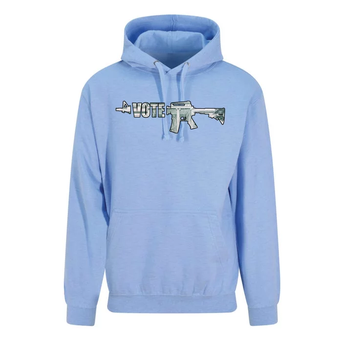 Vote Guns Unisex Surf Hoodie