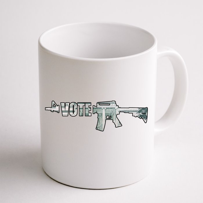 Vote Guns Front & Back Coffee Mug