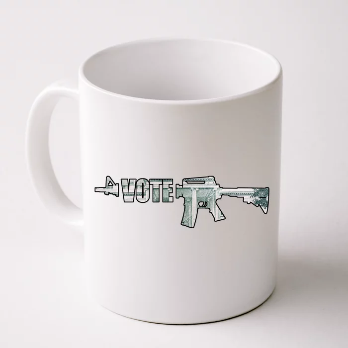 Vote Guns Front & Back Coffee Mug