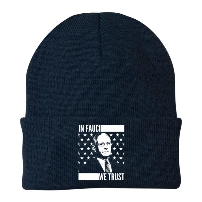 Vote In Fauci We Trust Knit Cap Winter Beanie