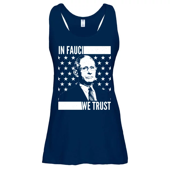 Vote In Fauci We Trust Ladies Essential Flowy Tank