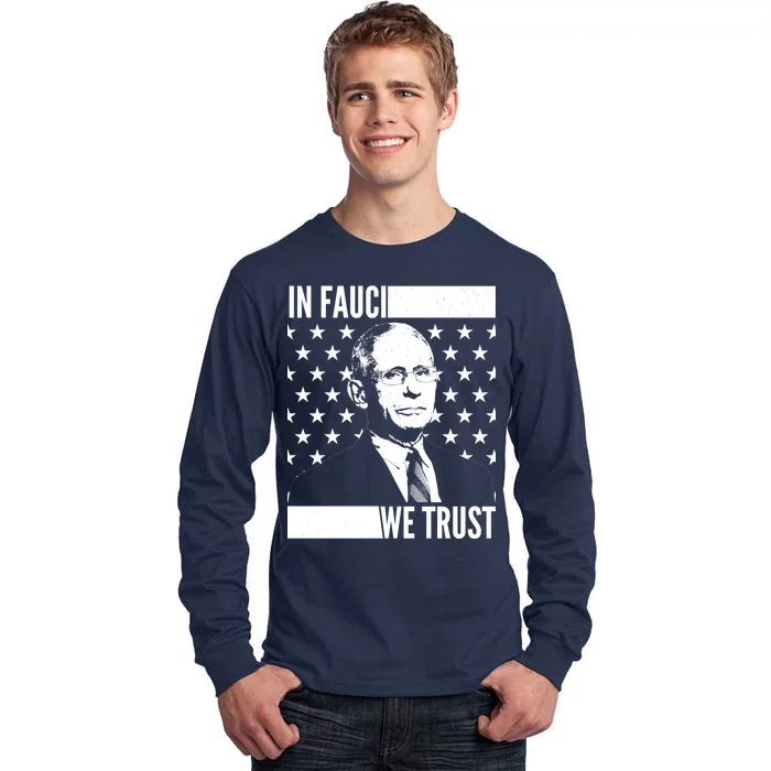 Vote In Fauci We Trust Tall Long Sleeve T-Shirt