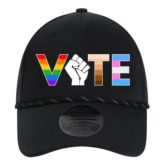 VOTE Protest BLM LBGTQ Equality Performance The Dyno Cap