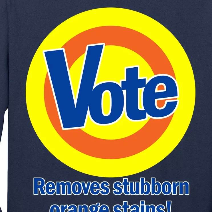 Vote Remove Stubborn Orange Stains Long Sleeve Shirt