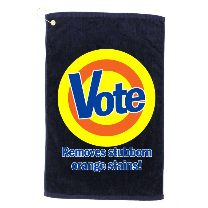 Vote Remove Stubborn Orange Stains Platinum Collection Golf Towel