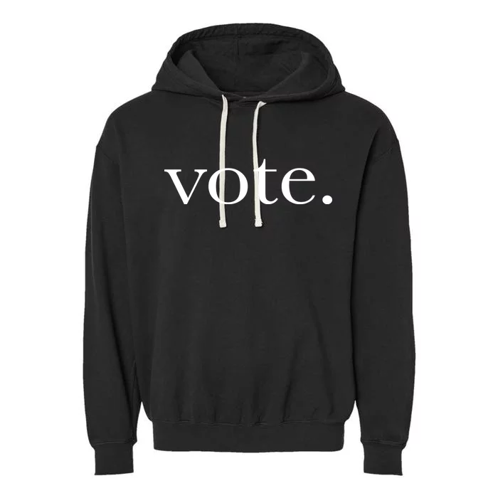 Vote Simple Logo Garment-Dyed Fleece Hoodie