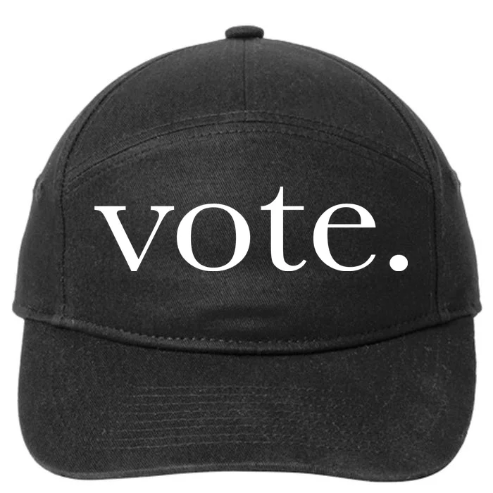 Vote Simple Logo 7-Panel Snapback Hat