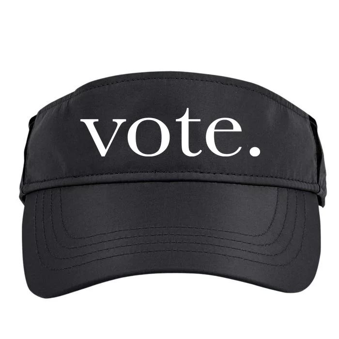 Vote Simple Logo Adult Drive Performance Visor