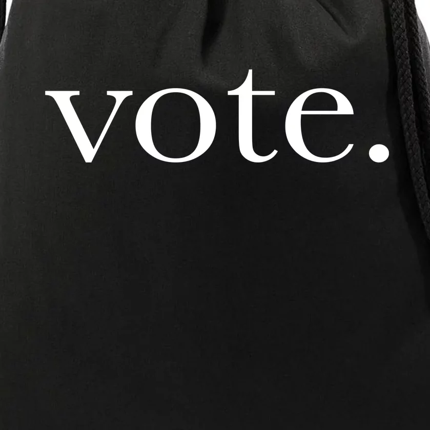 Vote Simple Logo Drawstring Bag