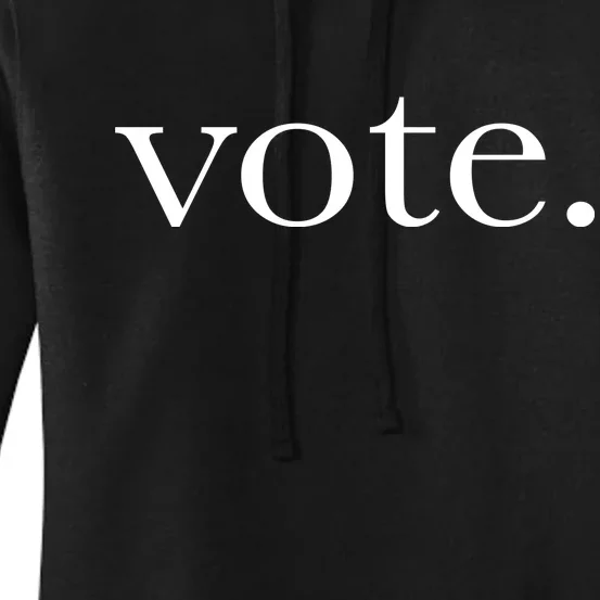 Vote Simple Logo Women's Pullover Hoodie