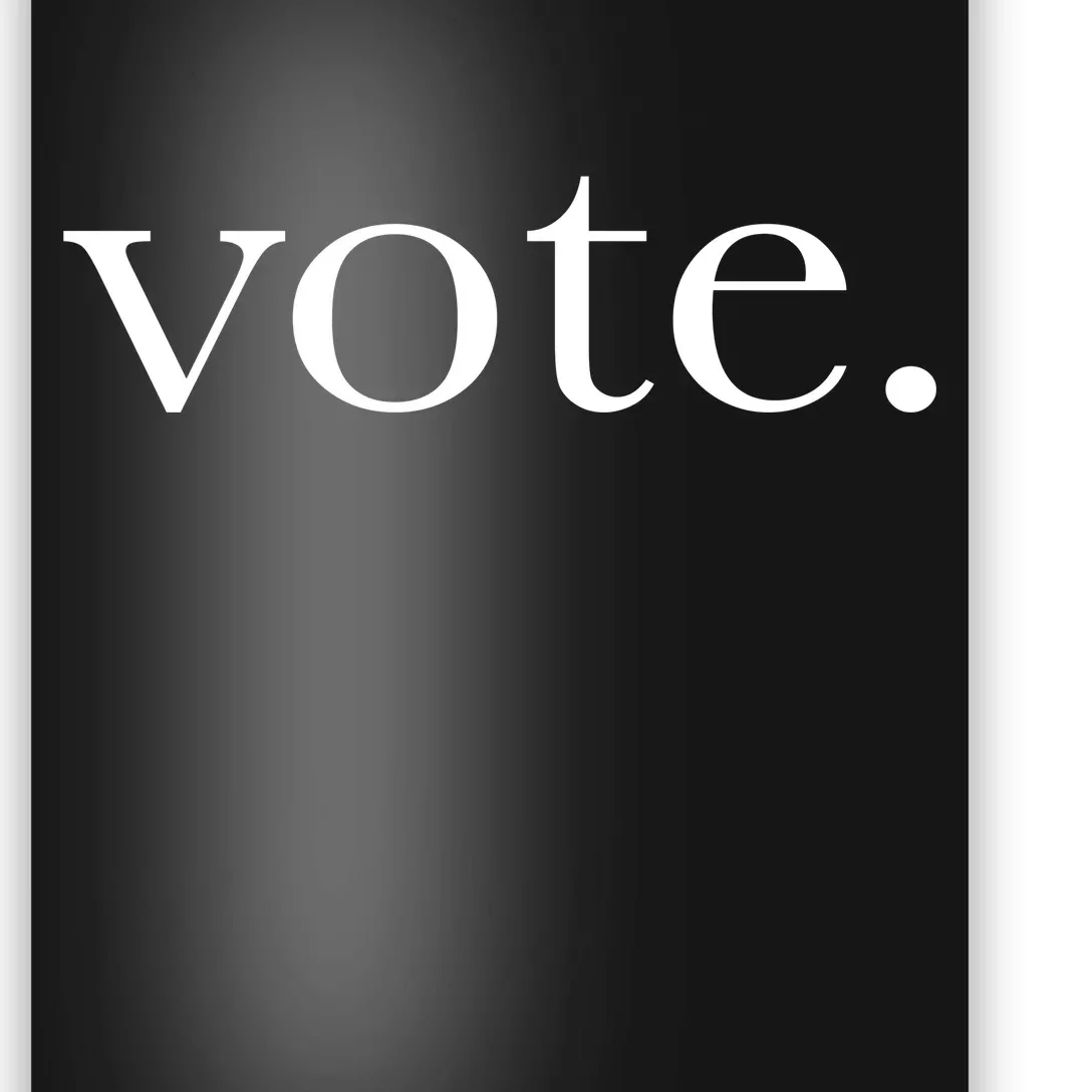 Vote Simple Logo Poster