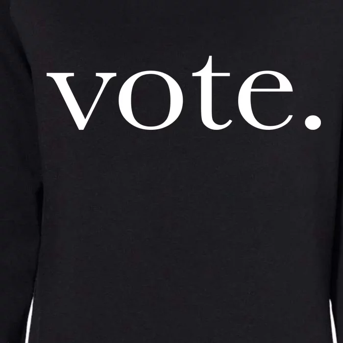 Vote Simple Logo Womens California Wash Sweatshirt