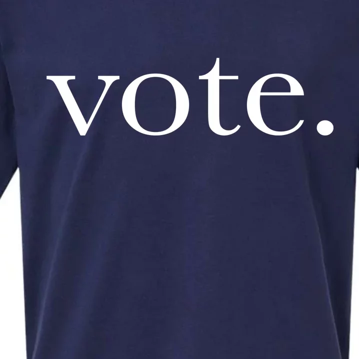 Vote Simple Logo Sueded Cloud Jersey T-Shirt