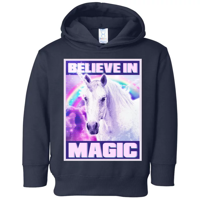 Vote Unicorn Believe in Magic Toddler Hoodie