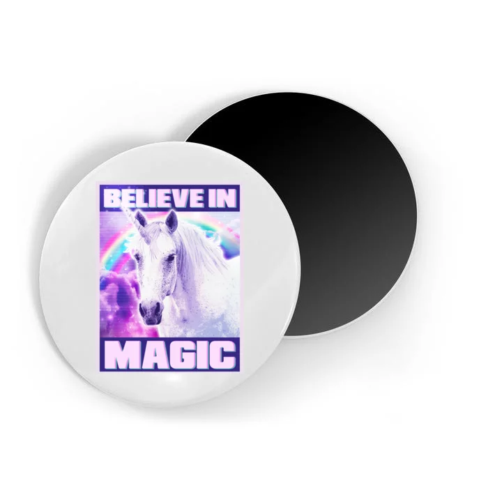 Vote Unicorn Believe in Magic Magnet