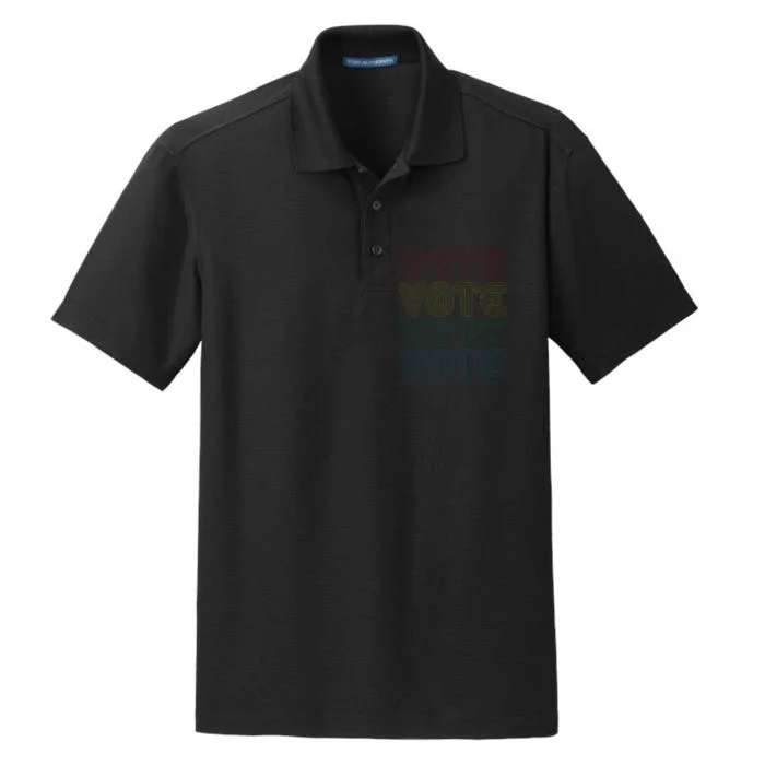 Vote Vote Vote Dry Zone Grid Performance Polo