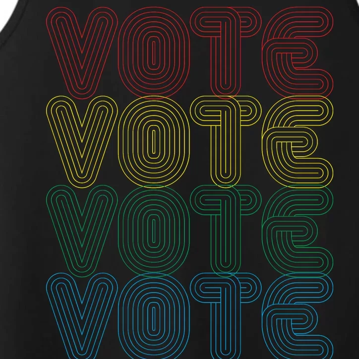 Vote Vote Vote Performance Tank