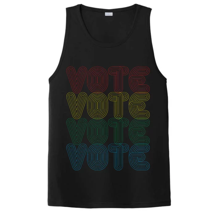 Vote Vote Vote Performance Tank