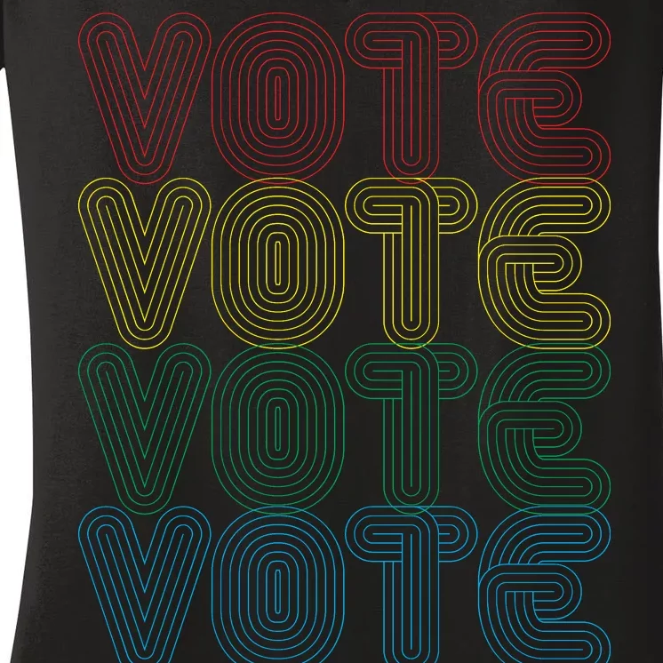 Vote Vote Vote Women's V-Neck T-Shirt