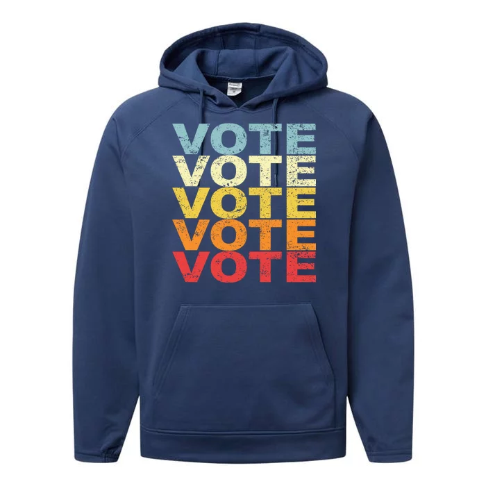 VOTE VOTE VOTE VOTE Performance Fleece Hoodie