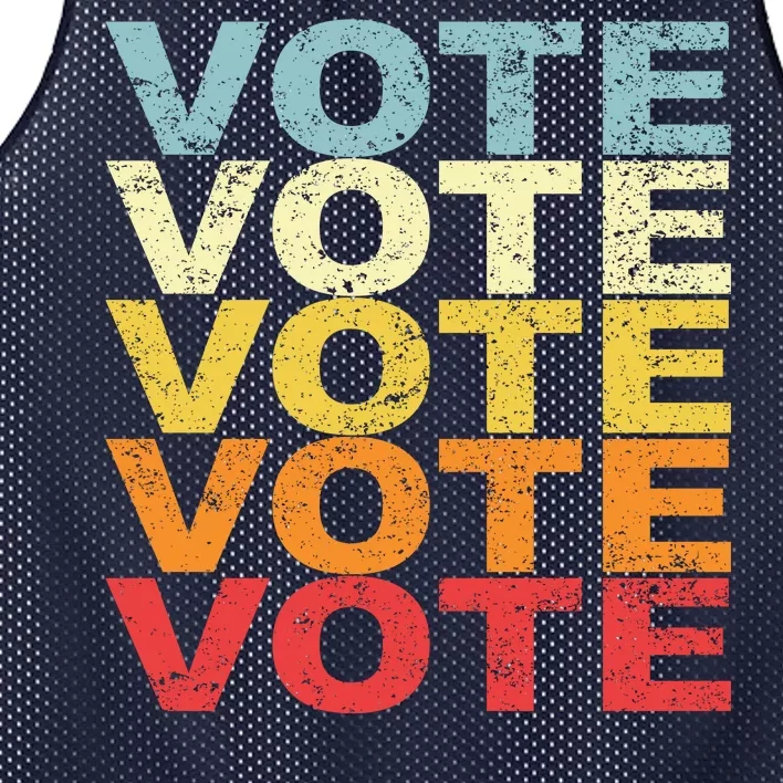 VOTE VOTE VOTE VOTE Mesh Reversible Basketball Jersey Tank