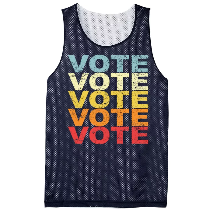 VOTE VOTE VOTE VOTE Mesh Reversible Basketball Jersey Tank