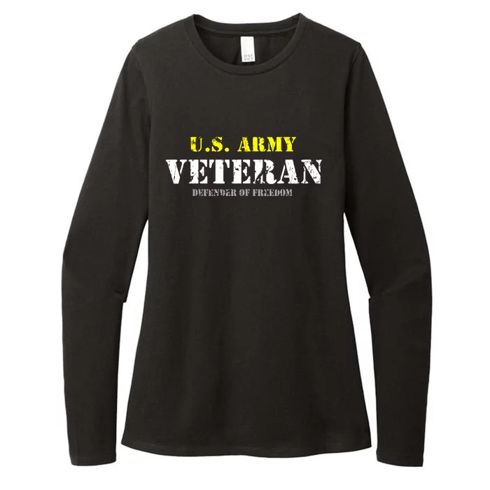 Veteran Of United States US Army Veteran Womens CVC Long Sleeve Shirt