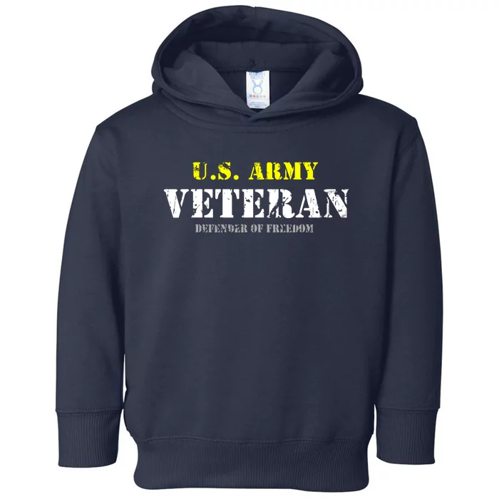 Veteran Of United States US Army Veteran Toddler Hoodie