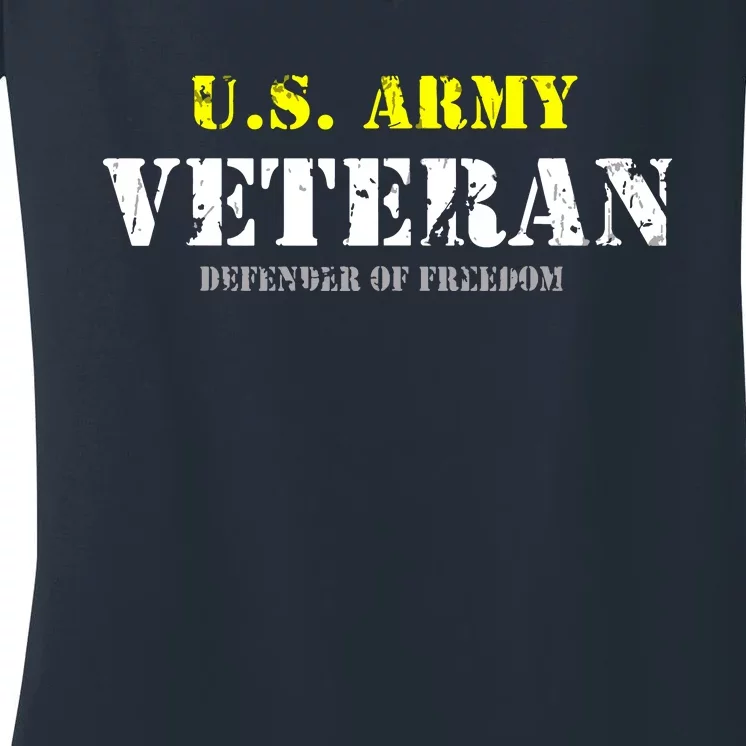 Veteran Of United States US Army Veteran Women's V-Neck T-Shirt