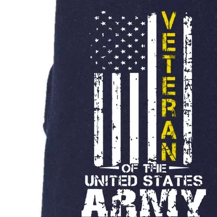 Veteran Of United States US Army Veteran Doggie 3-End Fleece Hoodie