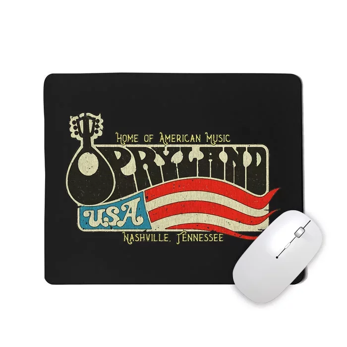 Vintage Opryland USA 1972 Tennessee 70s Special Christmas Mousepad