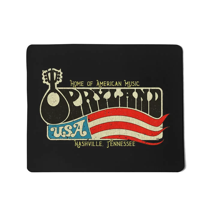 Vintage Opryland USA 1972 Tennessee 70s Special Christmas Mousepad