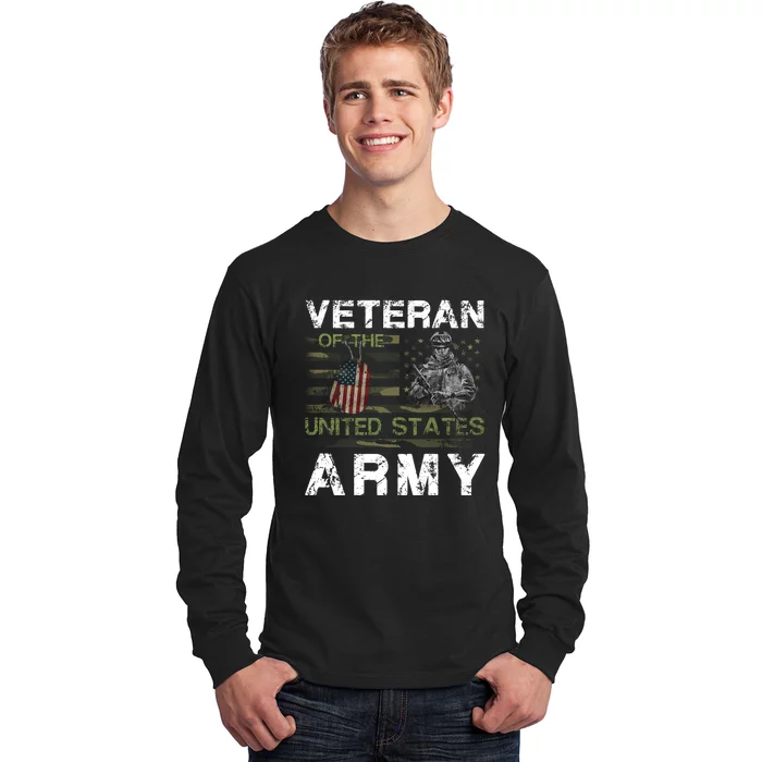 Veteran Of United States U.S Army Veteran Long Sleeve Shirt