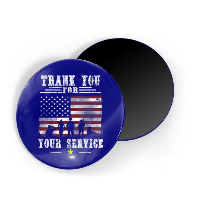 Veteran Of United States Thank You Veterans Memorial Day Cool Gift Magnet