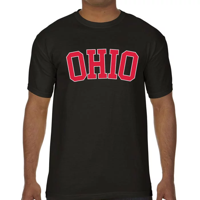 Vintage Ohio Usa State Oh Varsity Style Sports Comfort Colors T-Shirt