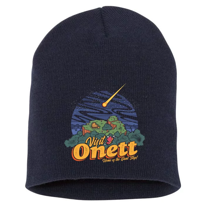 Visit Onett Short Acrylic Beanie