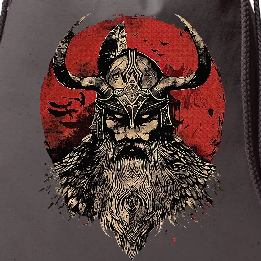 Viking Odin Valhalla Scandinavian Odin Drawstring Bag