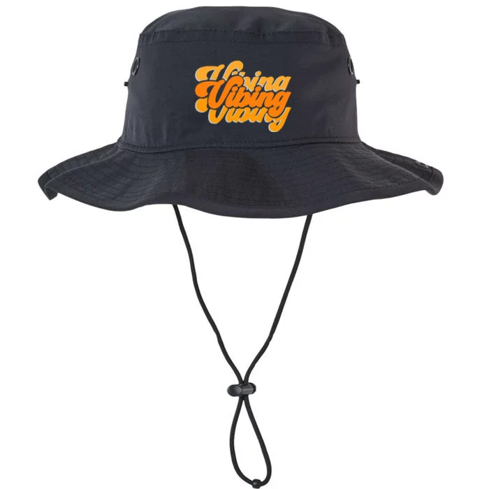 Vibing Orange Vibes Only Color Legacy Cool Fit Booney Bucket Hat