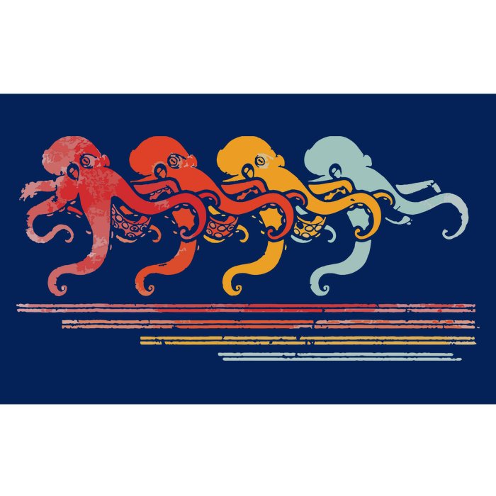 Vintage Octopus Bumper Sticker