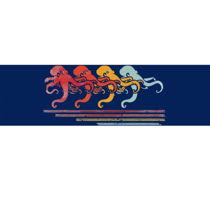 Vintage Octopus Bumper Sticker