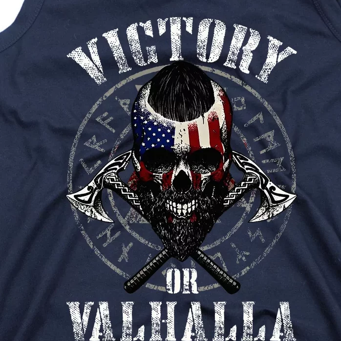 Victory Or Valhalla Tank Top