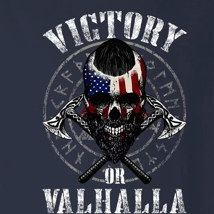 Victory Or Valhalla Toddler Long Sleeve Shirt