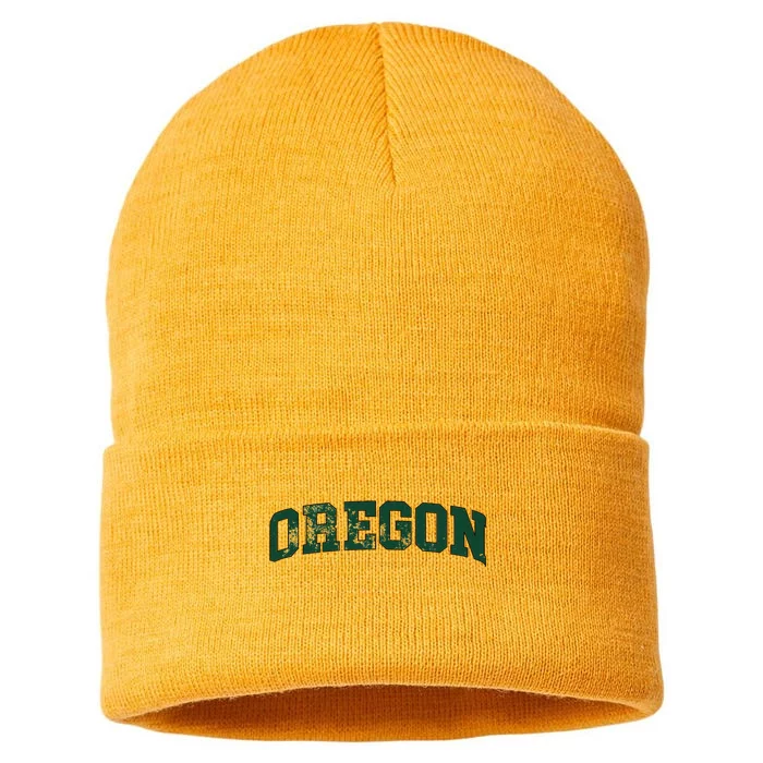 Vintage Oregon Sustainable Knit Beanie