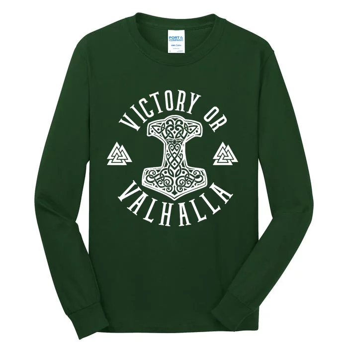 Victory Or Valhalla 1776 Tall Long Sleeve T-Shirt