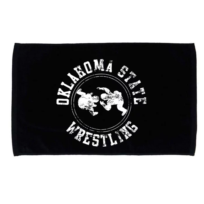 Vintage Oklahoma Wrestling Logo Microfiber Hand Towel