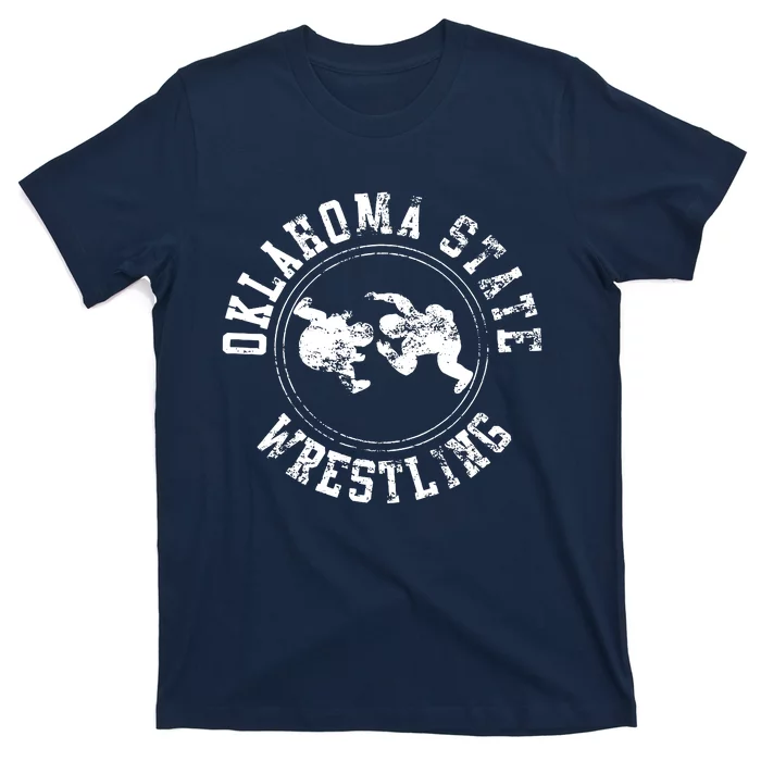 Vintage Oklahoma Wrestling Logo T-Shirt