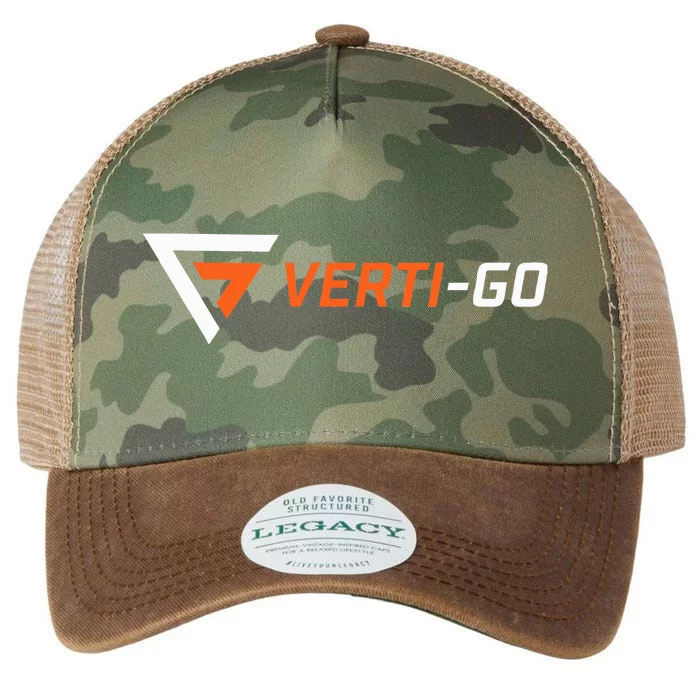 Vertigo Orange White Legacy Tie Dye Trucker Hat