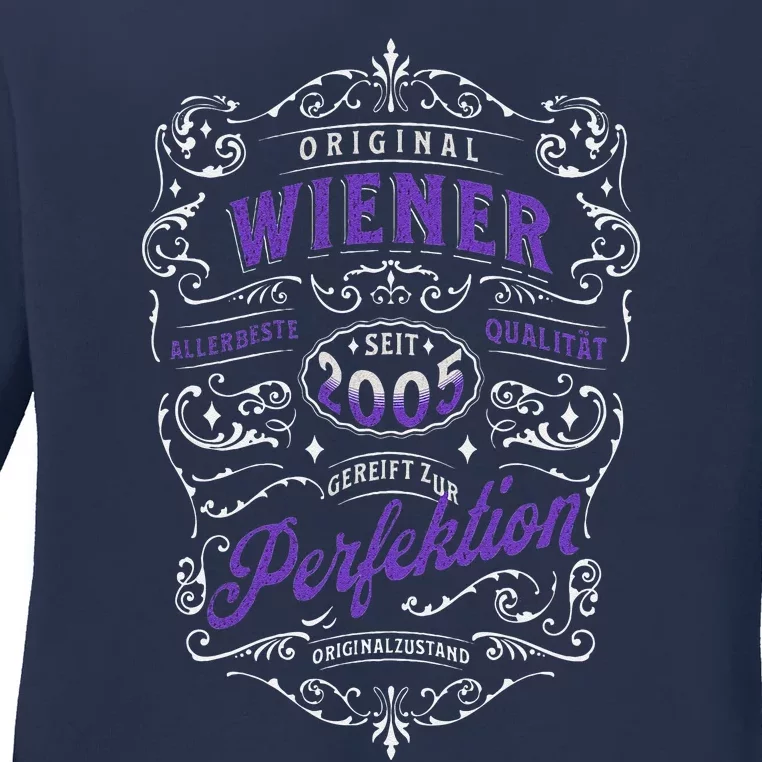 Vienna Original Year Of Birth 2005 Vienna Ladies Long Sleeve Shirt